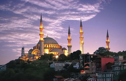 مسجد السليمانية في استنبول - تركيا